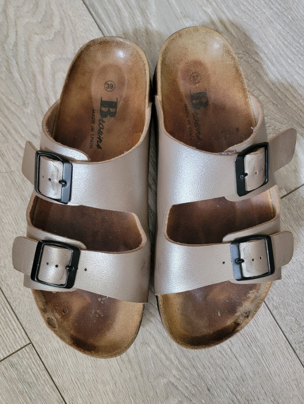 Browns Slip On Sandals
